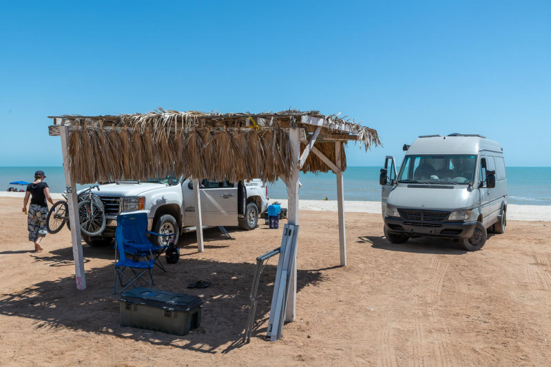 Camping am Strand