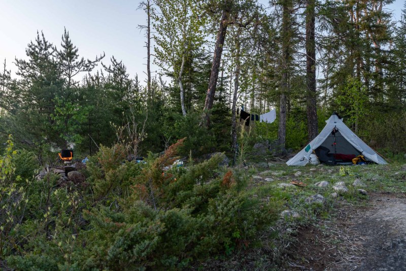 Camping in den Boundary Waters