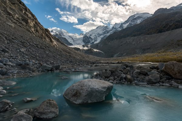 Gletschersee im Val da Morteratsch