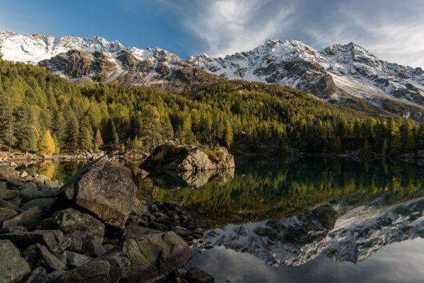 Lagh da Saoseo im Herbst