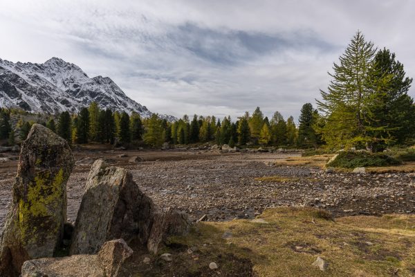 Lagh da Val Viola bei niederigem Wasserstand