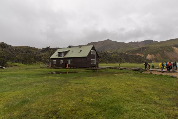 Hütte in Landmannalaugar