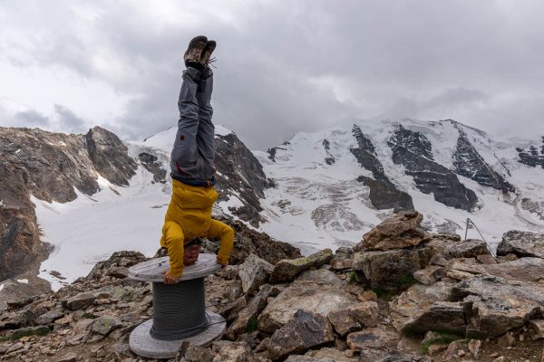 Patrick Keller auf dem Piz Trovat