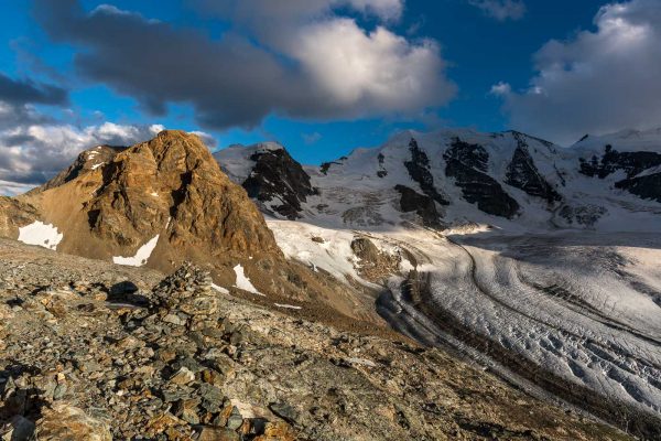 Piz Trovat und Piz Palü