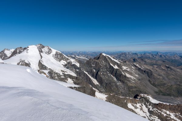 Piz Bernina und Piz Morteratsch