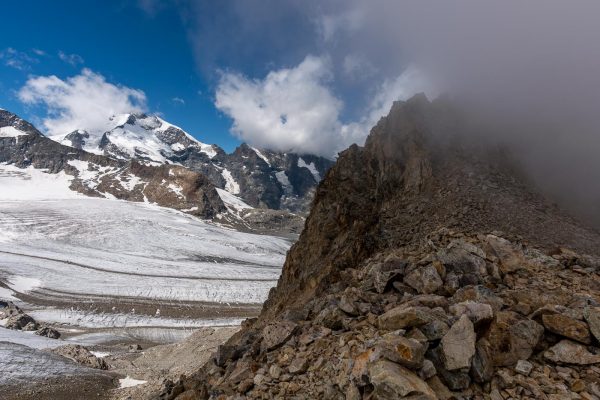 Piz Palü Abstieg