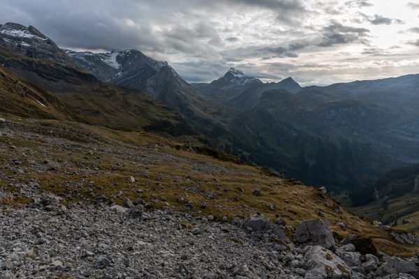Aussicht von der Hütte