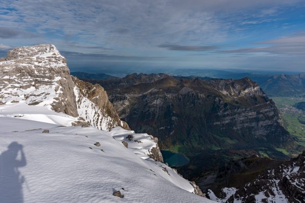 Klöntalersee 2'000m unter uns