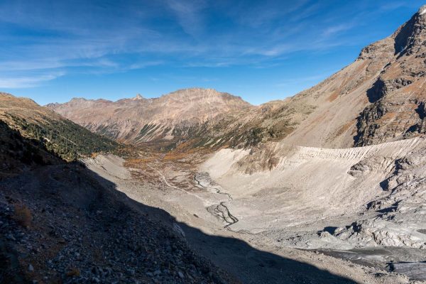 Morteratsch ehemals Gletscher