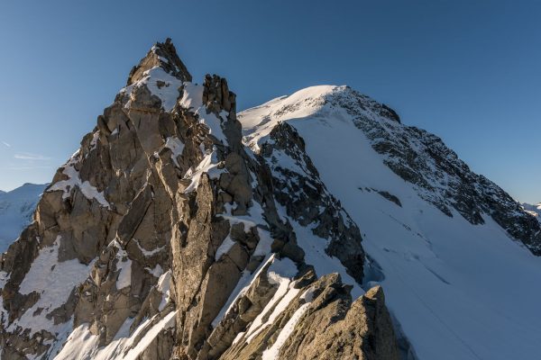 Boval Lücke und Piz Morteratsch