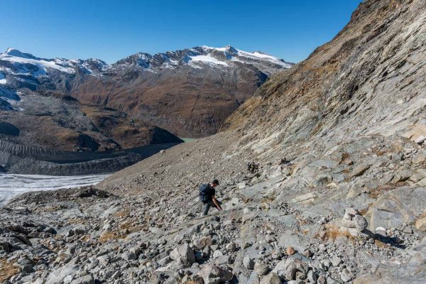 Abstieg zur Tschiervahütte