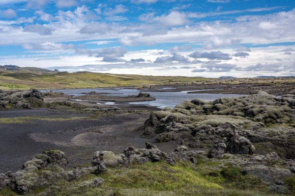 Lava am Skaftáufer