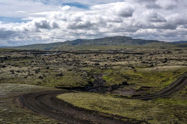 Hochlandpiste durchs Lavafeld