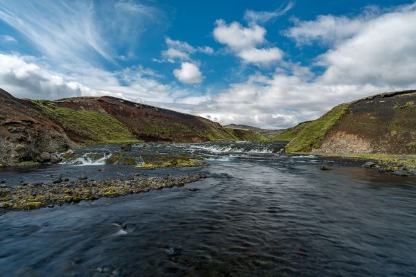 Wasserfall oberhalb der Furt