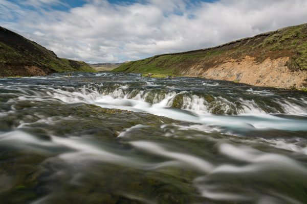 Wasserfall oberhalb der Furt