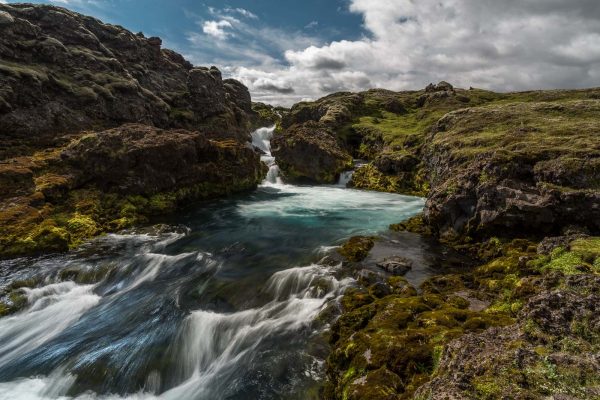 Verborgener Wasserfall