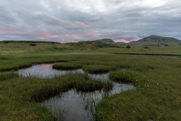 Sonnenuntergang bei Álftavötn