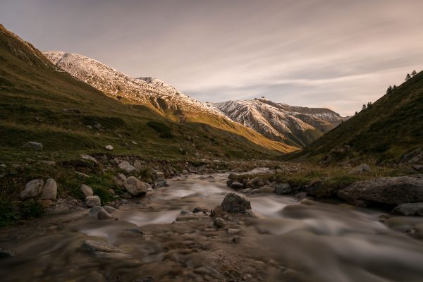 Sonnenaufgang über dem Valle di Federia