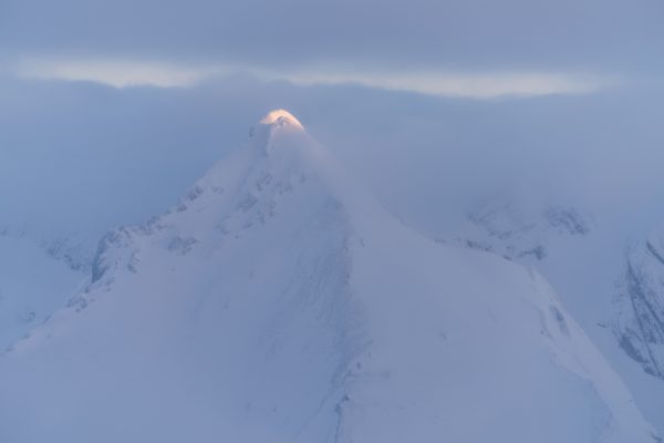 Schafberg im ersten Sonnenlicht