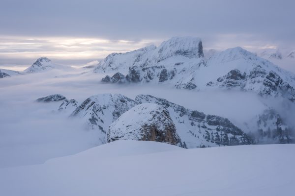 Nebelmeer über dem Ischlawitz