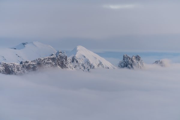 Mutschen über dem Nebelmeer