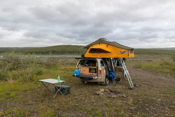 Camp am Sagavanirktok River