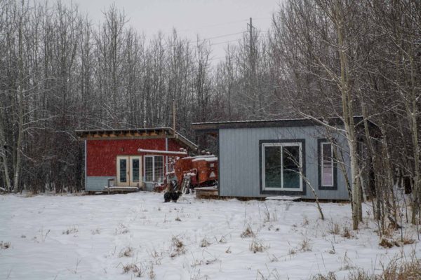 Die Cabins von Christine, Rheta und Reid