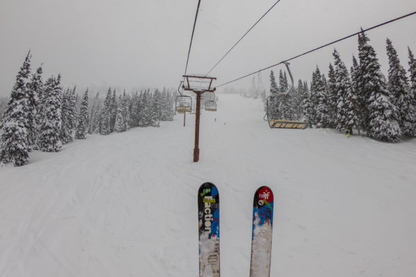 Skifahren in Powder King Mountain