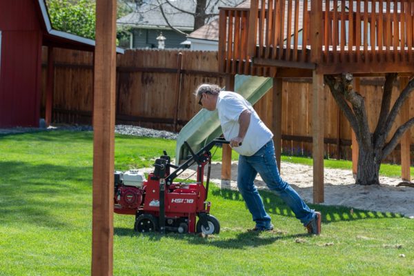 Gartenarbeit