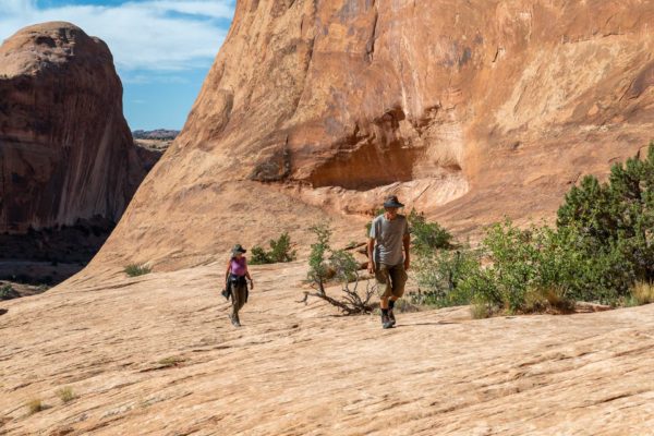 Auf dem Weg zum Corona Arch