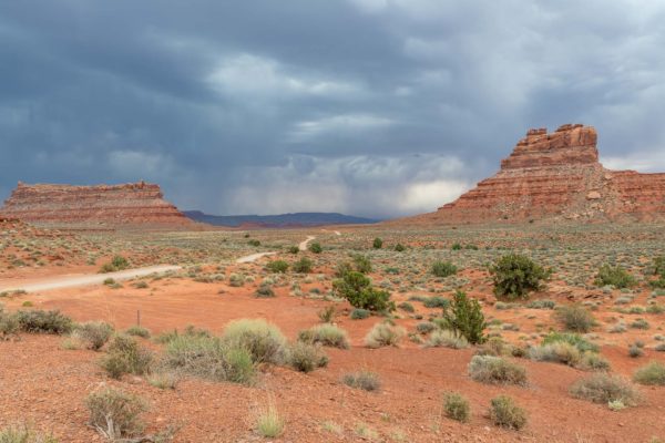 Gewitter im Valley of the Gods