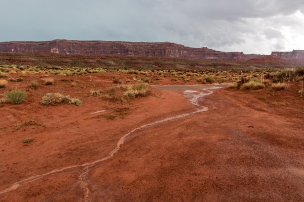 Gewitter im Valley of the Gods