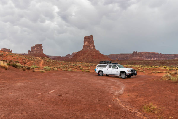 Gewitter im Valley of the Gods