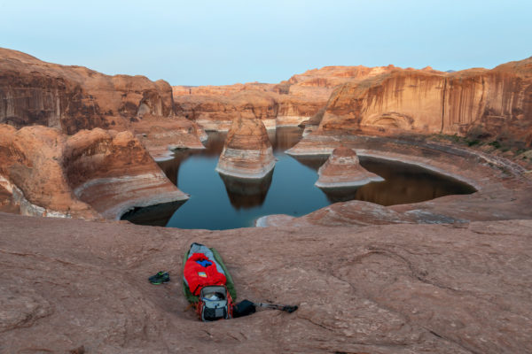 Biwak am Reflection Canyon