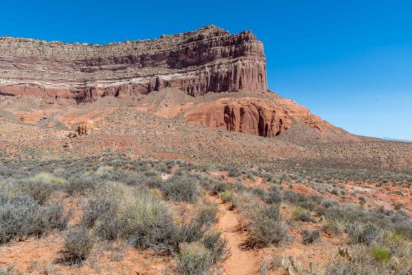 Weg zum Reflection Canyon