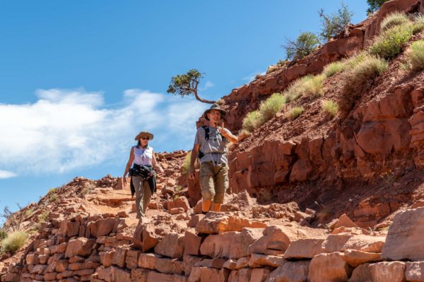 Heidi und Franz auf dem Kaibab Trail