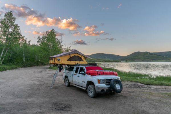 Camp am Kolob Reservoir