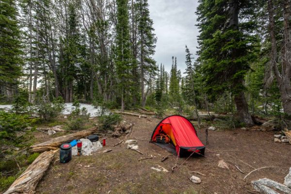 Camping am Surprise Lake