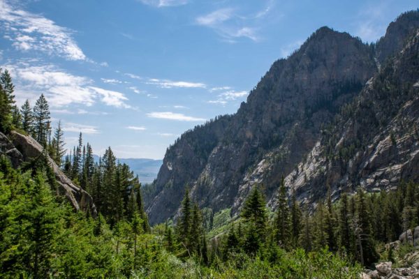 Aufstieg zum Buck Moutian Pass