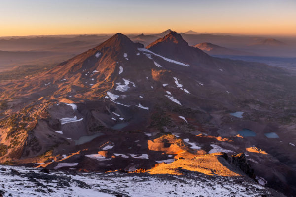 Middle and North Sister