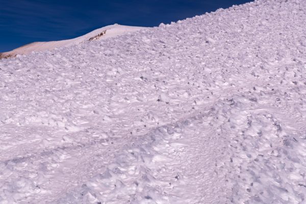 Vom Wind geformt und gefroren