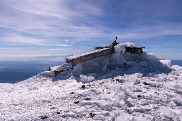 Gipfelhütte, Mt Adams 3