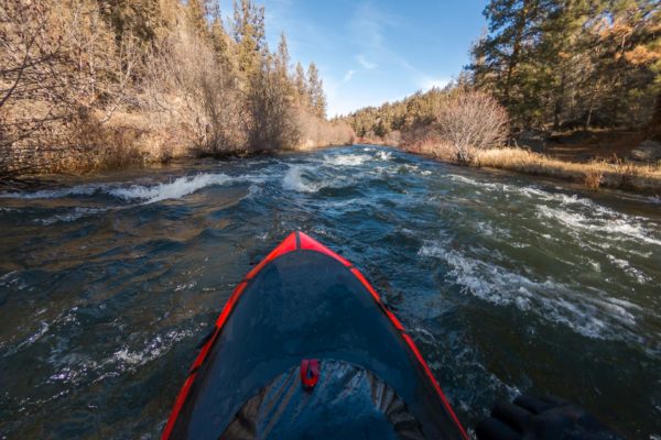 Packrafting auf dem Deschutes River