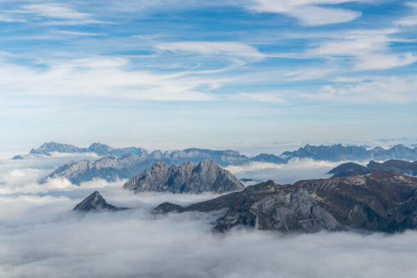 Blick auf dei Churfirsten