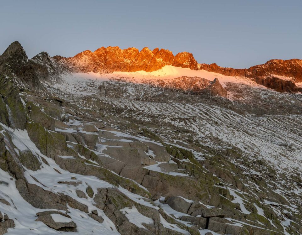 Sonnenaufgang am Rohrspitzli