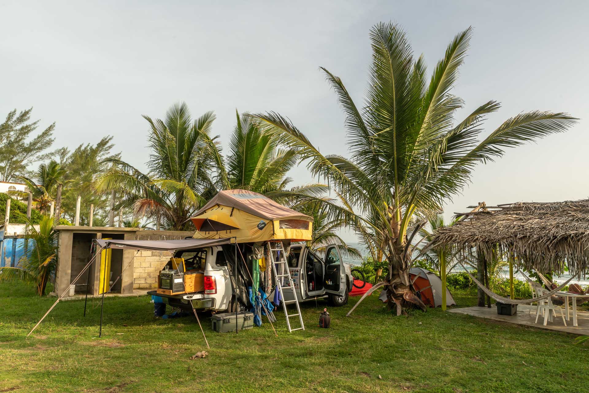 Camping in Sontecomapan