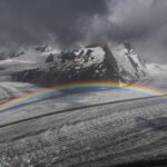 Regenbogen über dem Konkordiaplatz