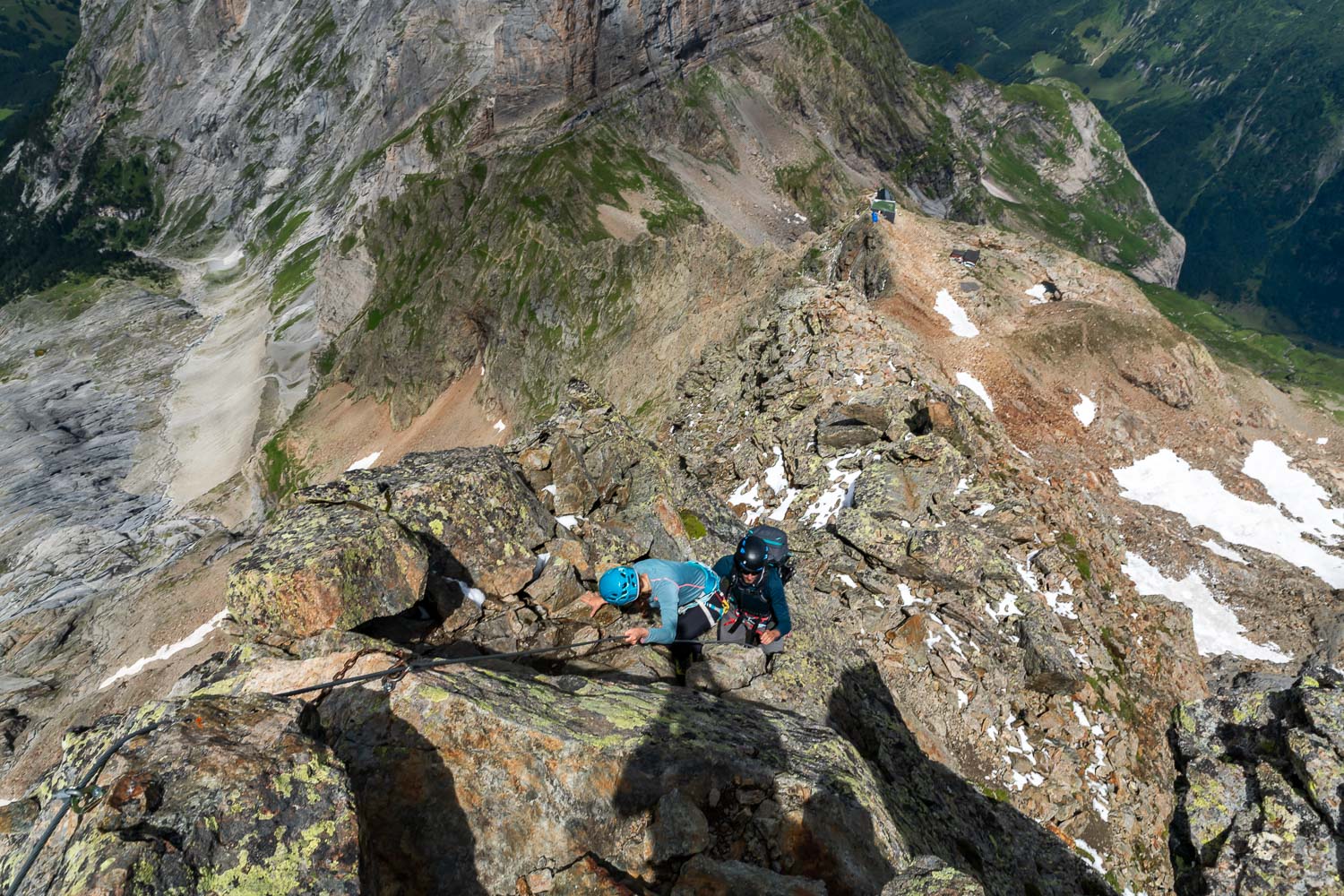 Oberhalb der Dossenhütte